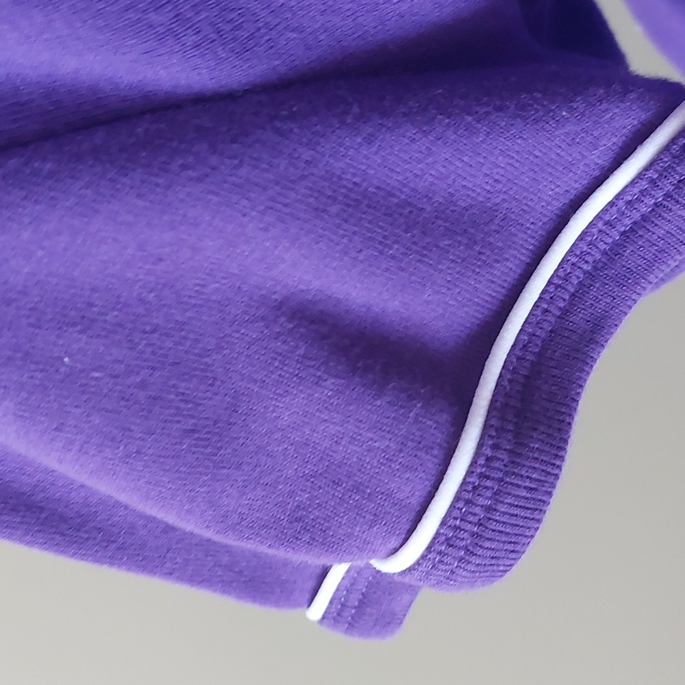 "Tommy Hilfiger" size L, polo shirt, purple color - Picture 3 of 7